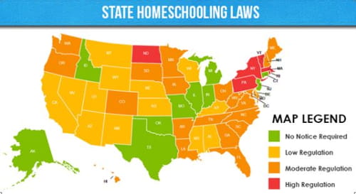 Legal Requirements And Regulations Surrounding Homeschooling in The United States